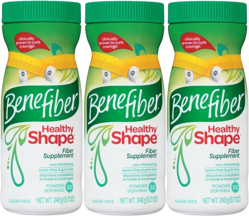 Benefiber Forma saludable 3 Tamaño 33ds Benefiber Forma saludable 33 Doses