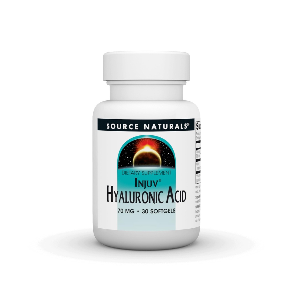 Fuente Naturales Hialurónico Acid Injuv 70mg - 30 Softgels