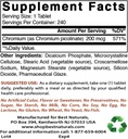 Chromium Picolinate 200 mcg " Vitamin K2 (MK7) con D3