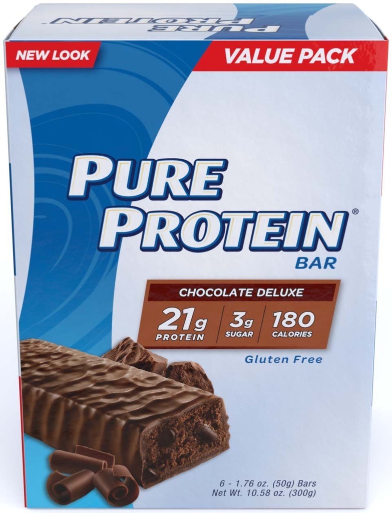 Puro Protein Chocolate Deluxe High Protein Bar 1.76 Oz 24 Ct