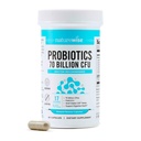 NatureWise Probiotics 70 Billion CFU - 17 Strains + Prebióticos Orgánicos - Immune, Digestivo " Gut Health Support for Women " Hombre - Vegetarian, Gluten-Free, Non-GMO - 60 cápsulas[2-Month Supply]