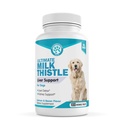 Esteto de leche para perros de Wanderfound Pets – Salmón de Tasty " Bacon Flavored Natural Liver Support for Pets – Kidney Cleanse Detox " Repair Formula Manufactured in The USA – 100 Chewable Tablets
