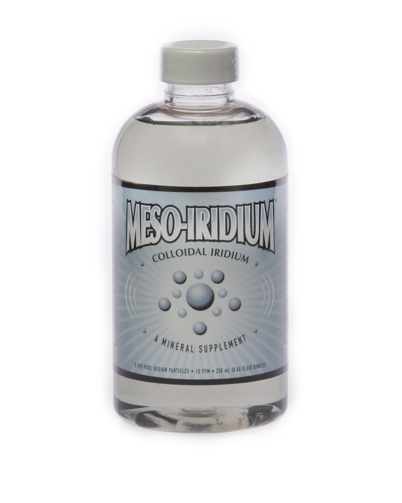 MesoIridium TM 10 ppm Colloidal Iridium 250 mL/8.45 Oz