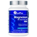 CanPrev Magnesium Bis-Glycinate Gentle 200mg, 120 V-Caps 120-Day Supply - Suplemento de Magnesio Elemental Puro, soporta la función del hueso y del músculo, suave en Stomach, perfecto para las necesidades de magnesio diario