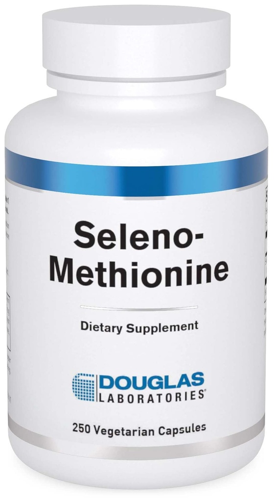 Douglas Laboratories Seleno-Methionine tención 200 mcg. Bioavailable Selenium tención 250 Capsules