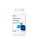 Citrato de calcio GNC 1000mg, esencial para la construcción de huesos fuertes, 180 caplets vegetarianos