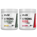 BARE PERFORMANCE NUTRITION BPN Verdes Fuertes (Límón) & Rojos (Strawberry) Superfood Bundle