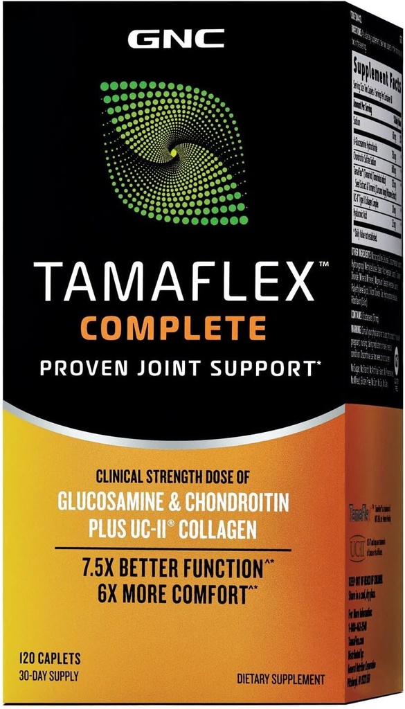 GNC Tamaflex Complete, Proporciona soporte conjunto, 120 Caplets