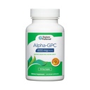 Suplemento de Alfa GPC de DOCTORS - Fórmula Premium. 600 MG/Serving, 60 cápsulas Vegan, suministro de 30 días