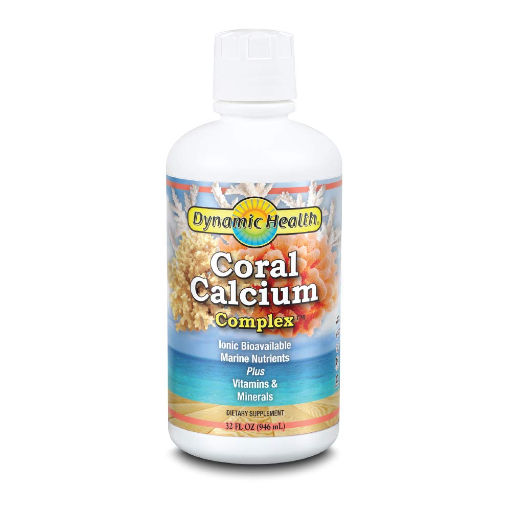Complejo de Calcio de Salud Dinámica ← Bone Health " Apoyo al Nivel de PH ANTE Easier Than Capsules, Suplemento Líquido TENIDO con Magnesium TEN 32oz, 32 Serv