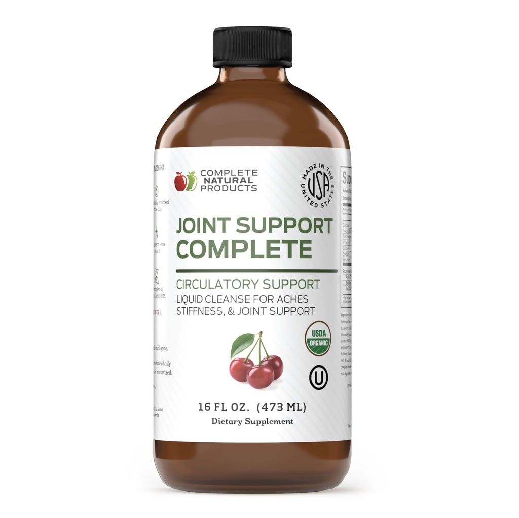 Total de productos naturales Soporte conjunto completo - 16 Fl Oz Orgánica de soporte conjunto Suplemento de Uric Acid Cleanse
