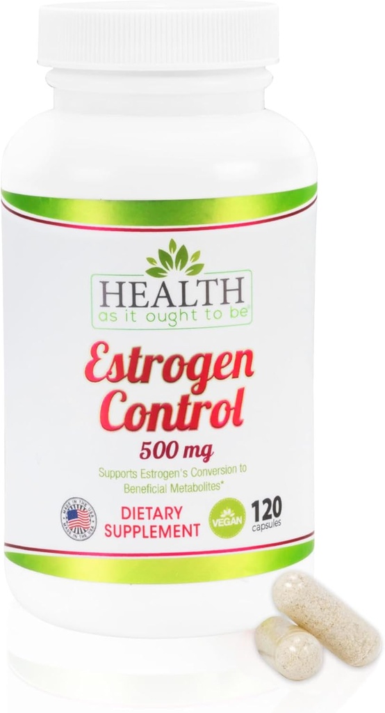 Salud Como Ought Para Ser Control de Estrógeno Suplemento Silencio Physician Formulado Blend para Metabolismo Estrógeno Optimal