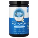Nutiva Organic MCT Polvo con fibra de acacia prebiótica, vainilla, 10.6 Oz, USDA Organic, Non-GMO, Non-BPA, Vegan, Gluten-Free, Keto & Paleo, Beverage instantáneo o Boost to Coffee &amp; Smoothies