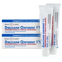 GeriCare Dibucaine Hemorroid Ointment 1% Doin-Relief Hemorrhoid Cream Hemorroidal < Topical Analgesic Tortura Quick Relief from Burning < Itching ← Acción rápida Tratamiento de la hemorroides externa 1oz (2 Pack)
