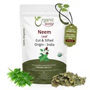 Orgánica Neem Leaf Cut and sifted ← Herbal Tea ← Premium Neem Leaf Silencio USDA Certified ← No GMO &amp; Gluten Free ← Origen - India (16 oz - 1 lbs)