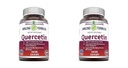 Fórmulas increíbles Quercetina 500 Mg, 120 VCaps - Suplemento dietético, cápsulas Vegan, no GMO, libre de gluten - Optimal con una dieta equilibrada y ejercicio regular