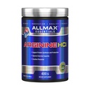 ALLMAX Essentials ARGININE HCL - 400 g - Precursor para síntesis de óxido nítrico - Vegan &amp; Gluten Gratis - 200 Servings