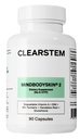 CLEARSTEM - MINDBODYSKIN Hormonal Acne Supplement (No 5-HTP) - Natural DIM Supplement - Skin Care Vitamins - Hormone Balance, Antioxidantes - Gluten Free, Cruelty Free - 30 Servings, 90 cápsulas