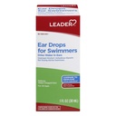 Líder Ear Drops for Swimmers, Dries Water in Ears, Isopropyl Alcohol 95%, All Ages, Compare con Swim-Ear, 1 fl oz