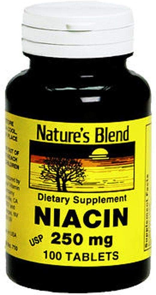 Niacina rubia 250 mg 100 Tabs