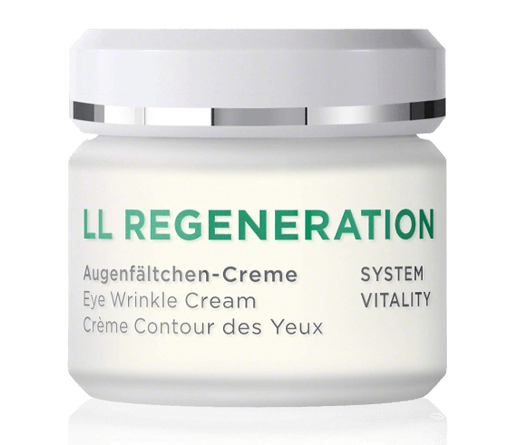ANNEMARIE BÖRLIND – LL REGENERATION Crema de las arrugas de los ojos – Vitamina Natural C + E Anti Aging Eye Cream with LL BIOCOMPLEX for Smoothed, Brighter y Plump Skin With New Elasticity – 1.1 Oz