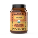 Productos naturales completos orgánicos Papaya Enzymes & Papain Enzyme Capsules - 500mg 100 pastillas, orgánico Papaya Powder Digestive Super Fruit Capsules