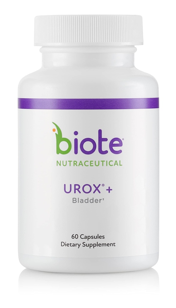 Biote Nutraceuticals - Urox+ - Salud de la vejiga (60 cápsulas)