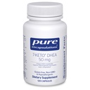 Encapsulaciones puras 7-Keto DHEA 50 mg ← Unique DHEA Metabolite Suplemento de Apoyo a la Termogénesis y Composición del Cuerpo Saludable*