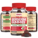 Berberina con gomas de canela de Ceylán — sin azúcar, 98% Pura &amp; 10x Absorción — 1200 mg HCL Suplemento de bereberina orgánica para la gestión del peso, inmunidad, metabólico " salud digestiva(30 días)