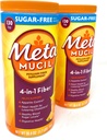 Metamucil Sugar Suplemento de fibra gratis, Naranja Smooth 260 Servimientos