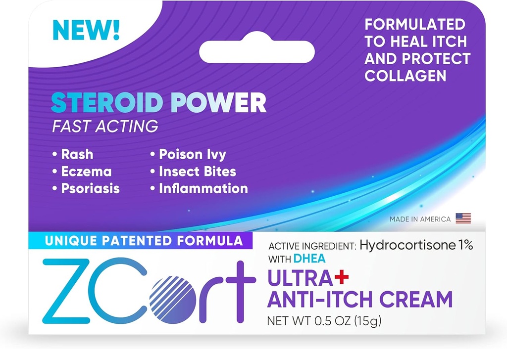 Ultra+ Crema Patented Anti-Itch con DHEA