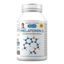 ANDREW LESSMAN Melatonin-3 mg - 60 cápsulas - niveles fisiológicamente equilibrados para promover naturalmente el sueño reparador. Regula Daily Circadian Rhythm. Facilita el sueño. No mañana Hangover