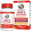 MaryRuth Orgánicas Gummies Multivitamínicas para Hombres   Vitaminas Vegan para Apoyo Inmunitario Silencio No-OMG &amp; Gluten Gratis Silencio 0g Azúcar Por Servir Silencio 60 Conde