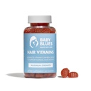 Baby Blues Postpartum Hair Pérdida Vitaminas - Passion Fruit Gummies with Biotin, Collagen, " Folate