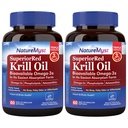 Aceite de Krill Antártico 1000 mg Softgels, Krill Oil Omega-3, EPA, DHA, Astaxanthin & Phospholipids, Heart Health, 120 Softgels, Non-GMO, No Gluten, Made in The USA