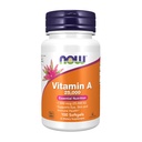 AHORA Suplementos, Vitamina A (Aceite de Vida Francesa) 25,000 UI, Nutrición Esencial, 100 Softgels