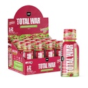 REDCON1 Total War Pre Workout Energy Shots - 300mg Caffeine Shots with B Vitamins & 0 Sugar - Long-Lasting Energy Shot for Focus Support - Fuel Your Workout or Workday - Watermelon Invasion (12 Conde)