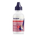 Vetnique Oticbliss Medicated Cat & Dog Ear Cleaner Drops - Dog Ear Infection Treatment with 1% Hydrocortisone to Soothe Itching, Redness, &amp; Swelling - Vet Recommended