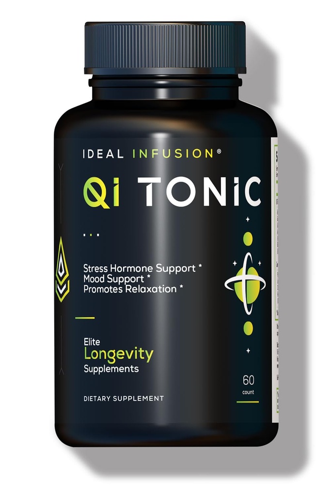 Ideal Infusion Cortisol Blocker and Mood Support: Promotes Relaxation & Stress Relief - Bienestar general & Serenity, Astragalus Root, Ashwagandha, Passion Flower (60 Servings) Vegan