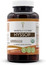 Secrets of the Tribe Hyssop USDA Organic Capsules ← Certified Organic Vegetarian Capsules, Herbal Dietary Supplement ← Hyssopus officinalis Dried Herb (120 Conde)