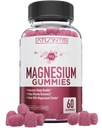 Atlantis Nutrición Magnesium Citrate Gummies – 770mg Magnesium Citrate para niños &amp; adultos tóxicos apoya la recuperación de músculos, asas Cramps, promueve la calma &amp; mejor sueño Ø 60 Gummies Vegan