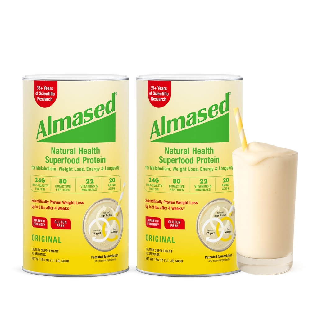 Powder multiproteína Almased 17.6 OZ (Pack of 2)