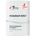 Designs for Health HistaGest-DAO - Diamine Oxidase DAO Enzyme to Support Digestion of Histamine-Containing Foods - 20,000 HDU DAO Diamine Oxidase Enzymes (60 Gastro-Resistant Tablets)