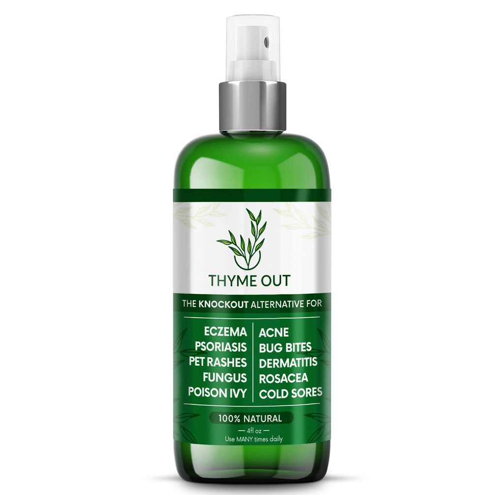 Tratamiento de la psoriasis de todo el eczema natural - una solución integral para el acné, la dermatitis, Rosacea, las úlceras frías, los bits, la onda venenosa - el alivio de la piel picante 4oz