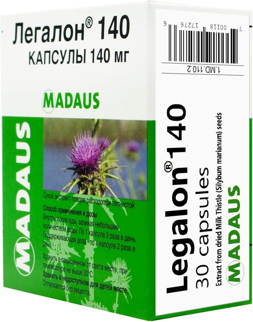 30 cápsulas 140mg (Extracto de esteto de milk)