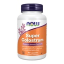 AHORA Suplementos de alimentos, Super Colostrum 500 mg, Inmunoglobulinas de origen natural con ImmunEnhancerTM, Extracto de hoja de oliva y raíz de astragalus, 90 cápsulas de veg