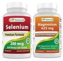Selenium 200 mcg &amp; Magnesium Glycinate 425 mg