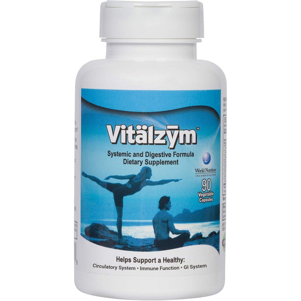 Enzimas digestivas para Gut Health ← Proteolytic Multi Enzymes sistémicos con Serrapeptase para Mujeres y Hombres tóxicos ayuda a aumentar el flujo sanguíneo y mantener la salud digestiva (90 cápsulas)