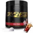 EHP Labs OxyShred Hardcore Super Dosed Pre Workout Powder - Preworkout Powder con L Glutamine &amp; Acetyl L Carnitine, Energy Boost Drink - 275mg de Caffeine - Cali Cola, 40 Servings