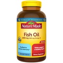 Nature Made Fish Oil Omega 3 Suplementos, 1200 mg Softgels, Omega 3 Fish Oil for Healthy Heart Support, 230 Softgels, 115 Day Supply